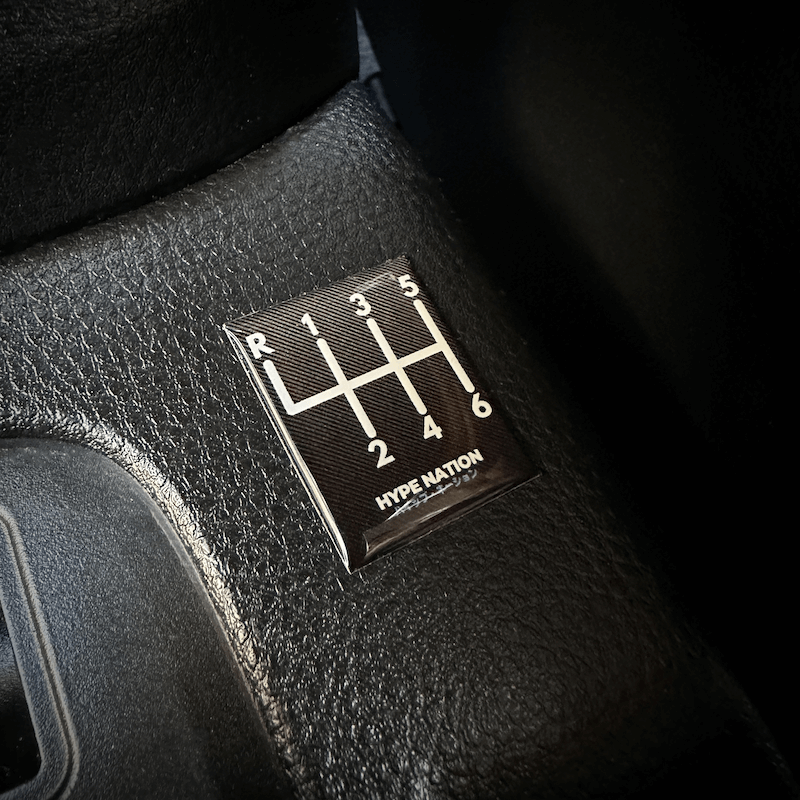 V1 H-Pattern Stickers