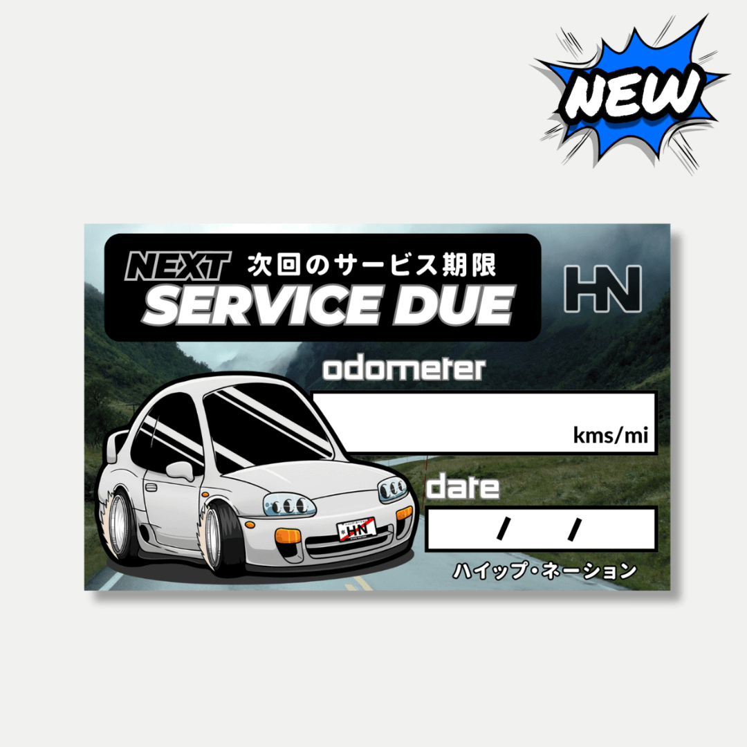 MK4 Service Sticker