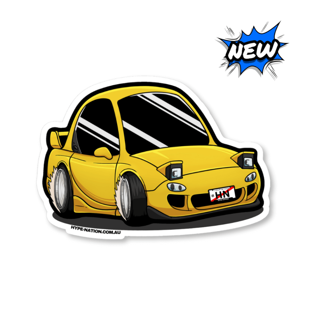 RX7 FD - Sticker