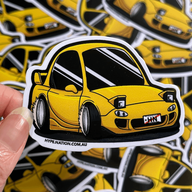 RX7 FD - Sticker