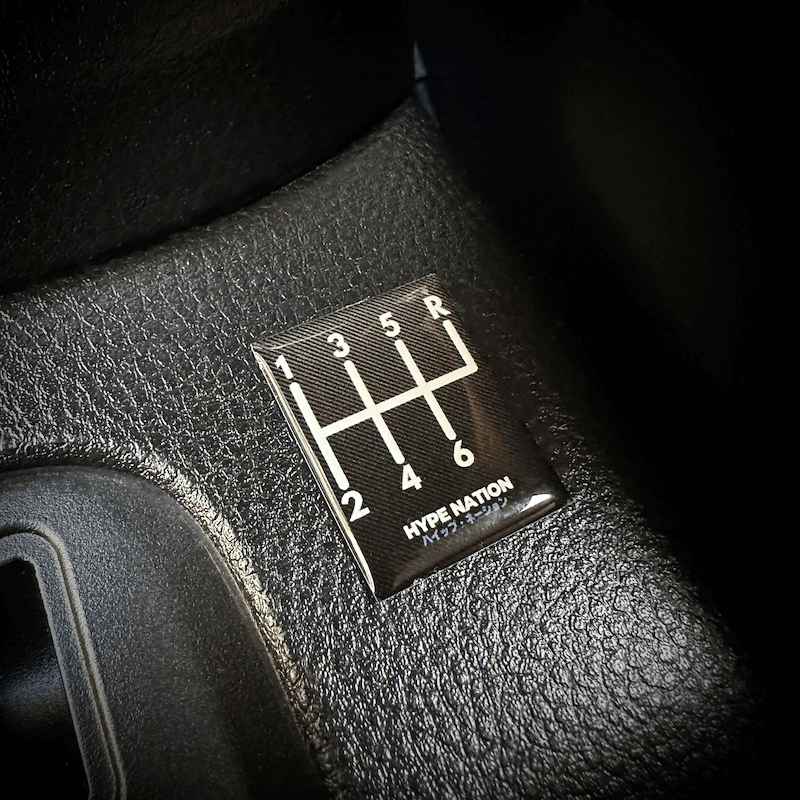 V1 H-Pattern Stickers