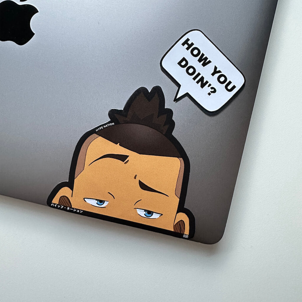 Captain Boomerang - Decal Peeker - Hype Nation