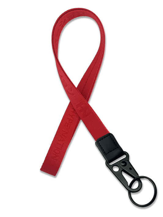 Imperial Red Lanyard - Hype Nation