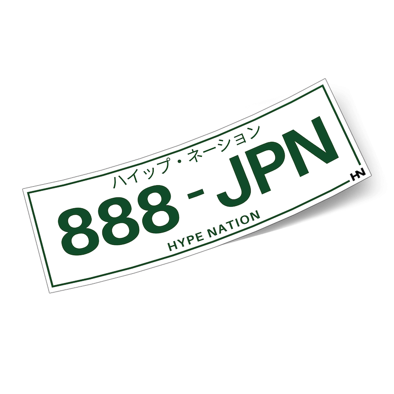 888 JPN - Slap Sticker - Hype Nation