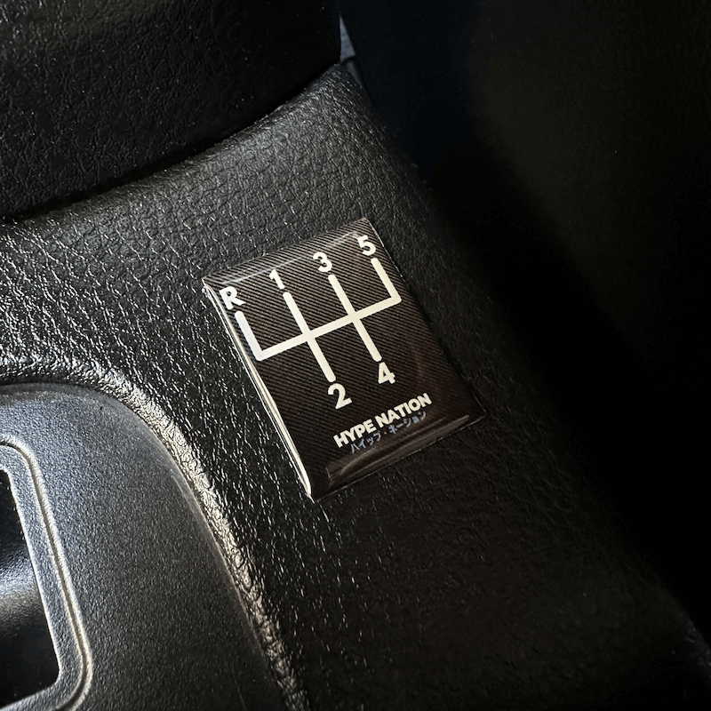 V1 H-Pattern Stickers