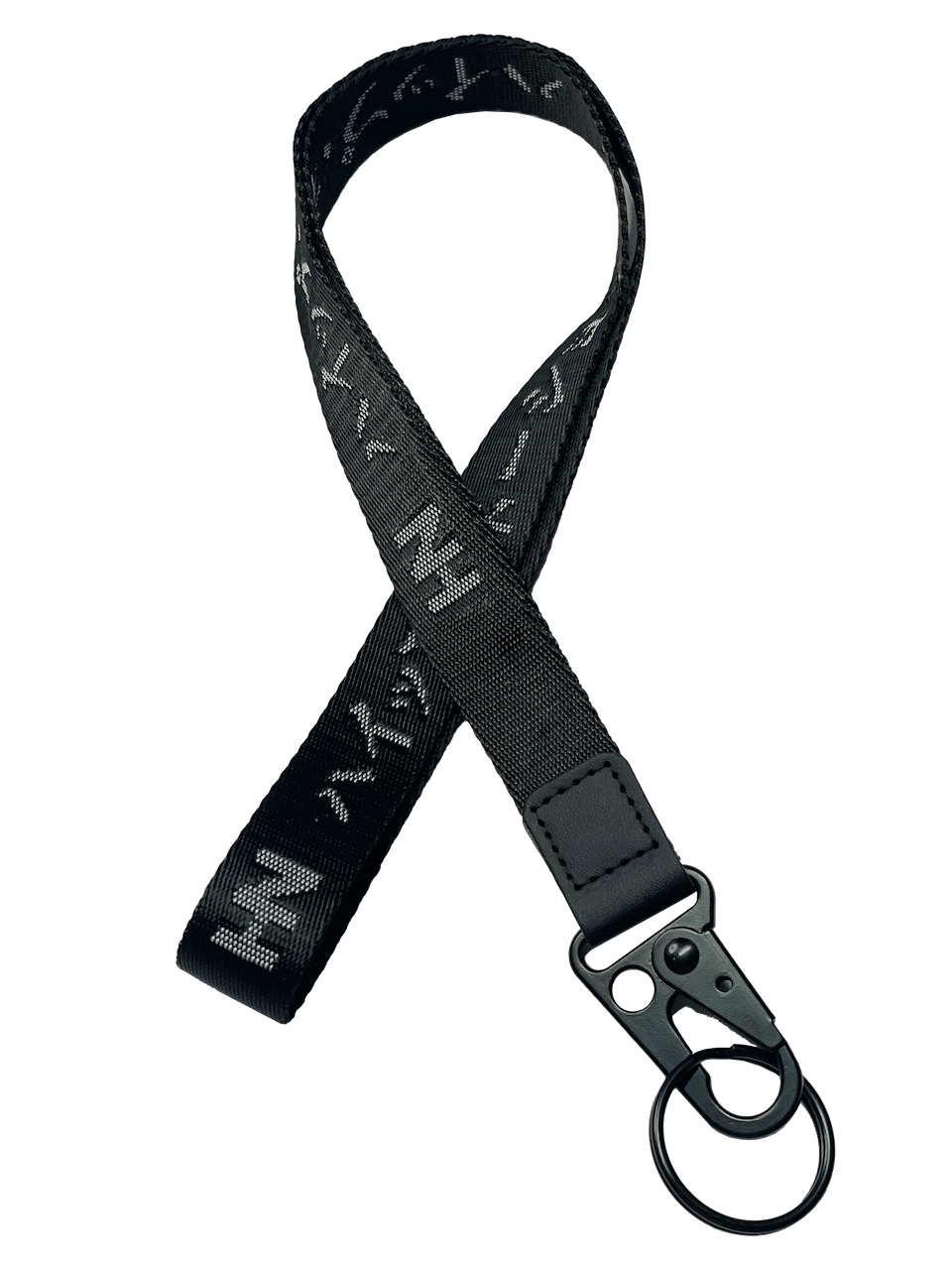 Classic Black Lanyard - Hype Nation