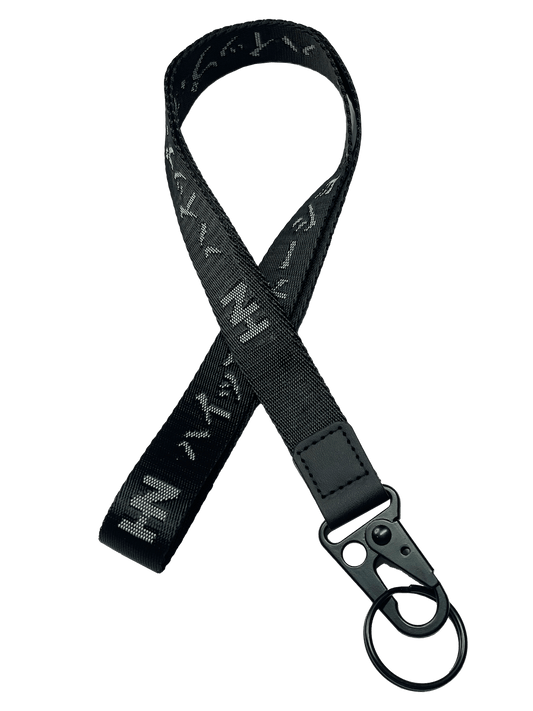 Classic Black Lanyard - Hype Nation