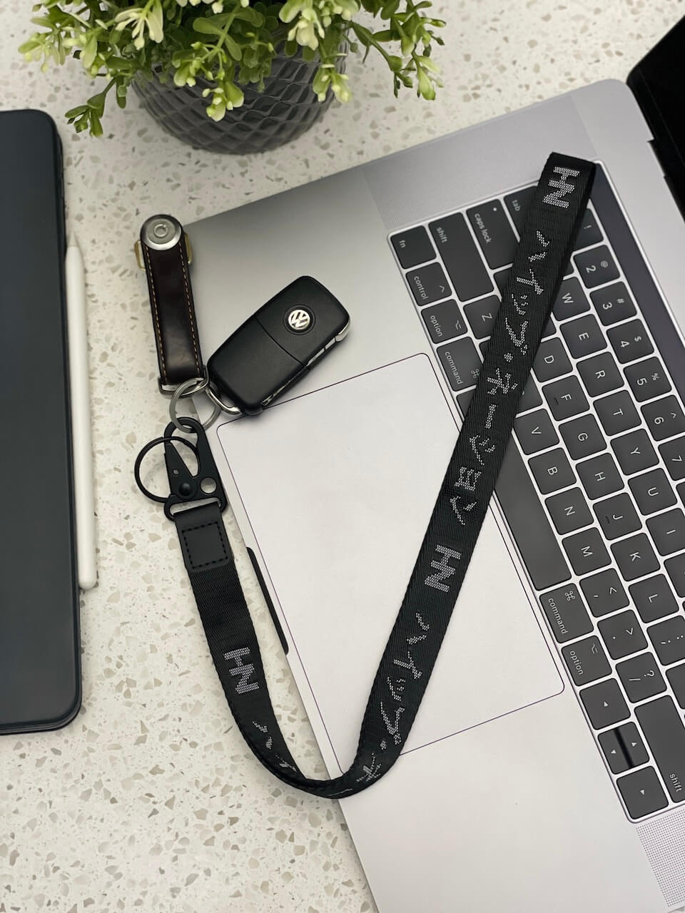 Classic Black Lanyard - Hype Nation