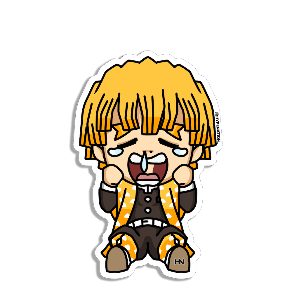 Thunder Cry Baby - Sticker - Hype Nation