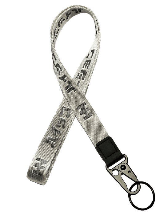 Ghost White Lanyard - Hype Nation