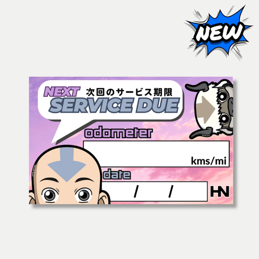 Kid Monk x Baby Bison Service Sticker