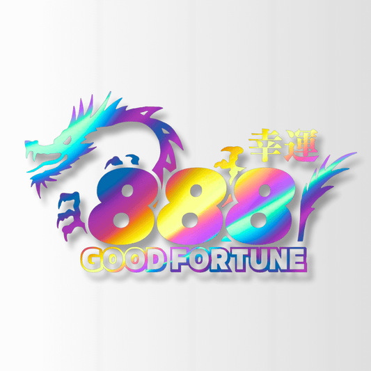 7. 888 Good Fortune - Die-Cut