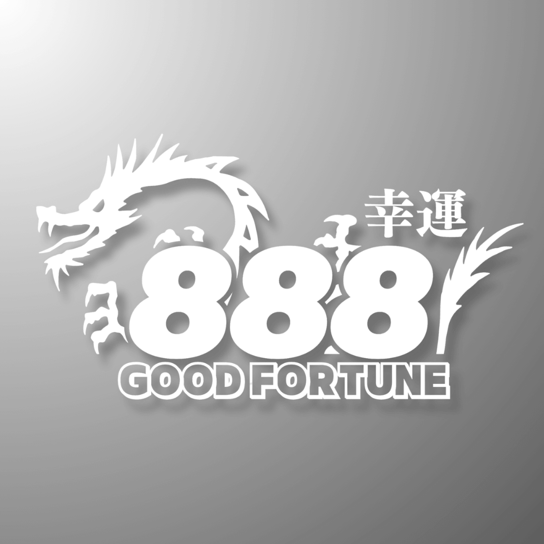 7. 888 Good Fortune - Die-Cut