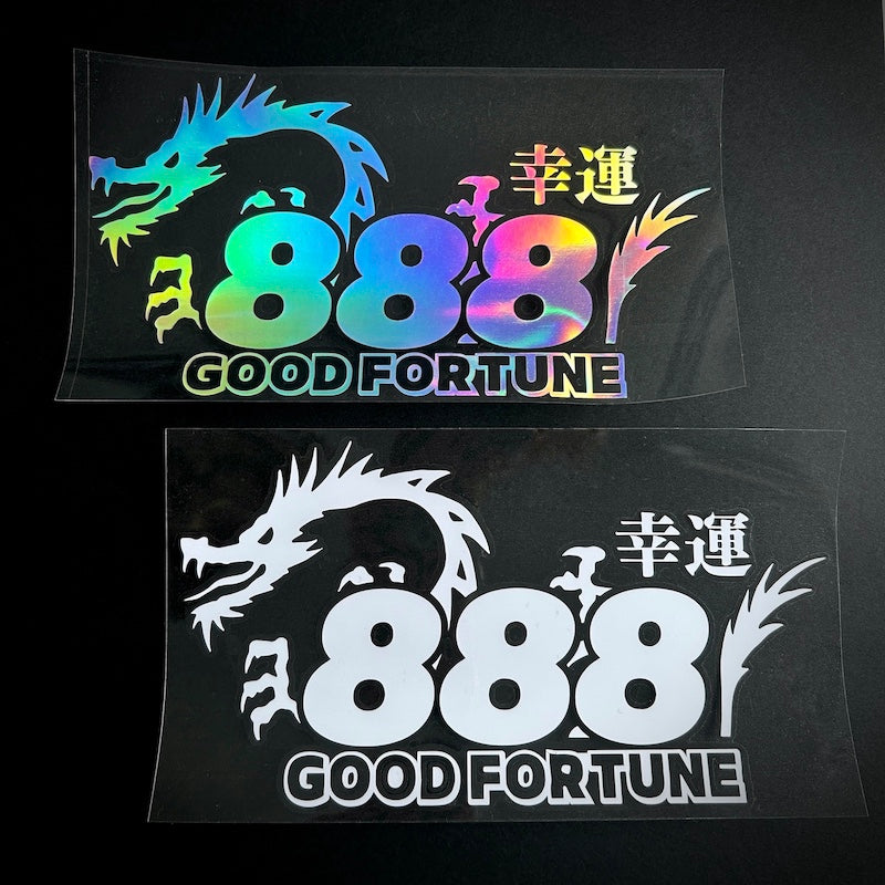 7. 888 Good Fortune - Die-Cut - Hype Nation