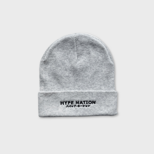Hype Nation Beanie - Grey