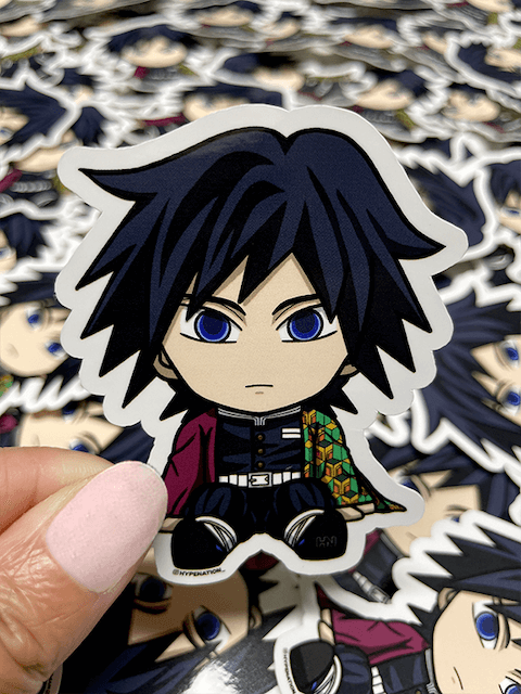 Chibi Gon Freecss Peeker Sticker Sticker – Anime Town Creations