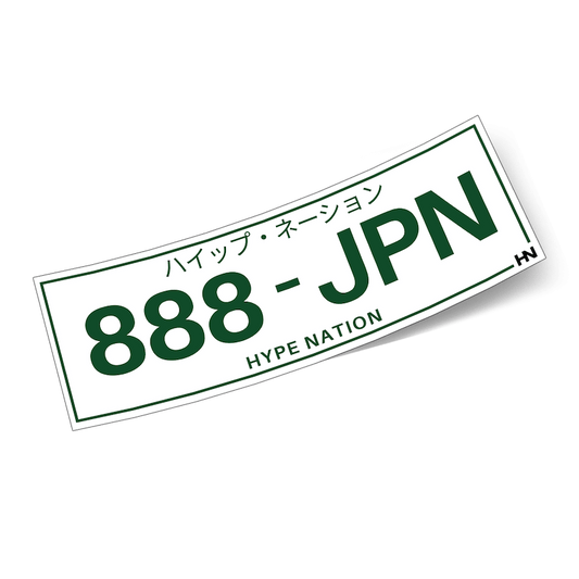 888 JPN - Slap Sticker - Hype Nation