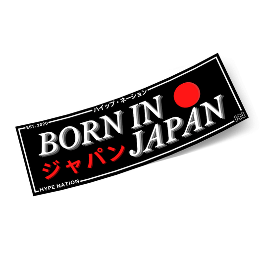 Born in Japan - Slap Sticker - Hype Nation