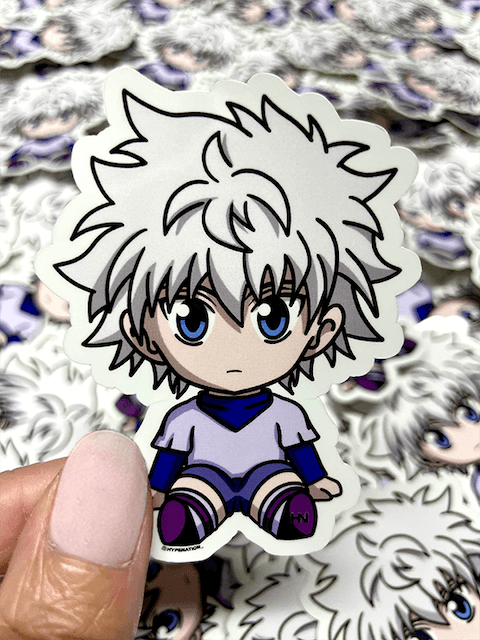 Chibi Gon Freecss Peeker Sticker Sticker – Anime Town Creations