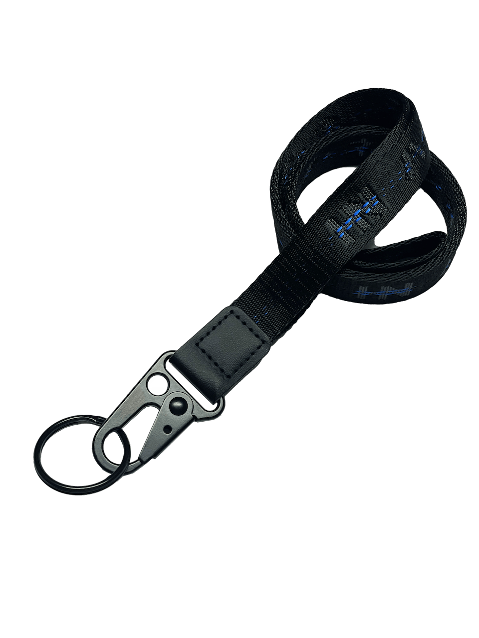 Sapphire Striped Lanyard - Hype Nation