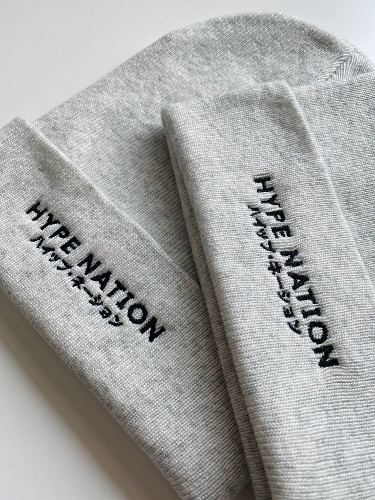 Hype Nation Beanie - Grey - Hype Nation