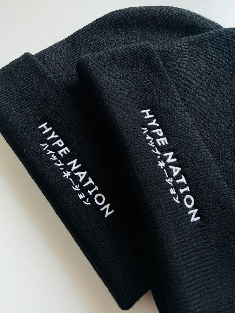 Hype Nation Beanie - Black - Hype Nation