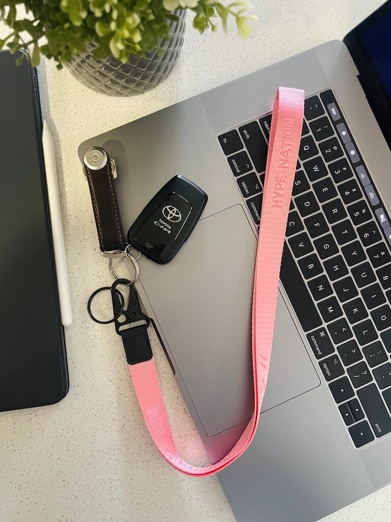 Blossom Pink Lanyard - Hype Nation