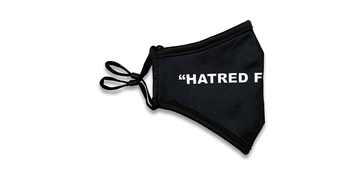 "Hatred For None" - Face Mask - Hype Nation